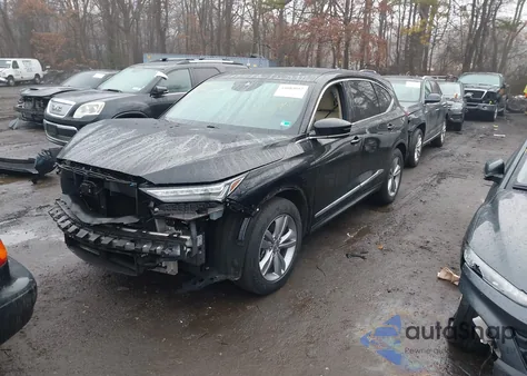 2022 Acura Mdx Standard из США, поврежденный, VIN 5J8YE1H3XNL037346